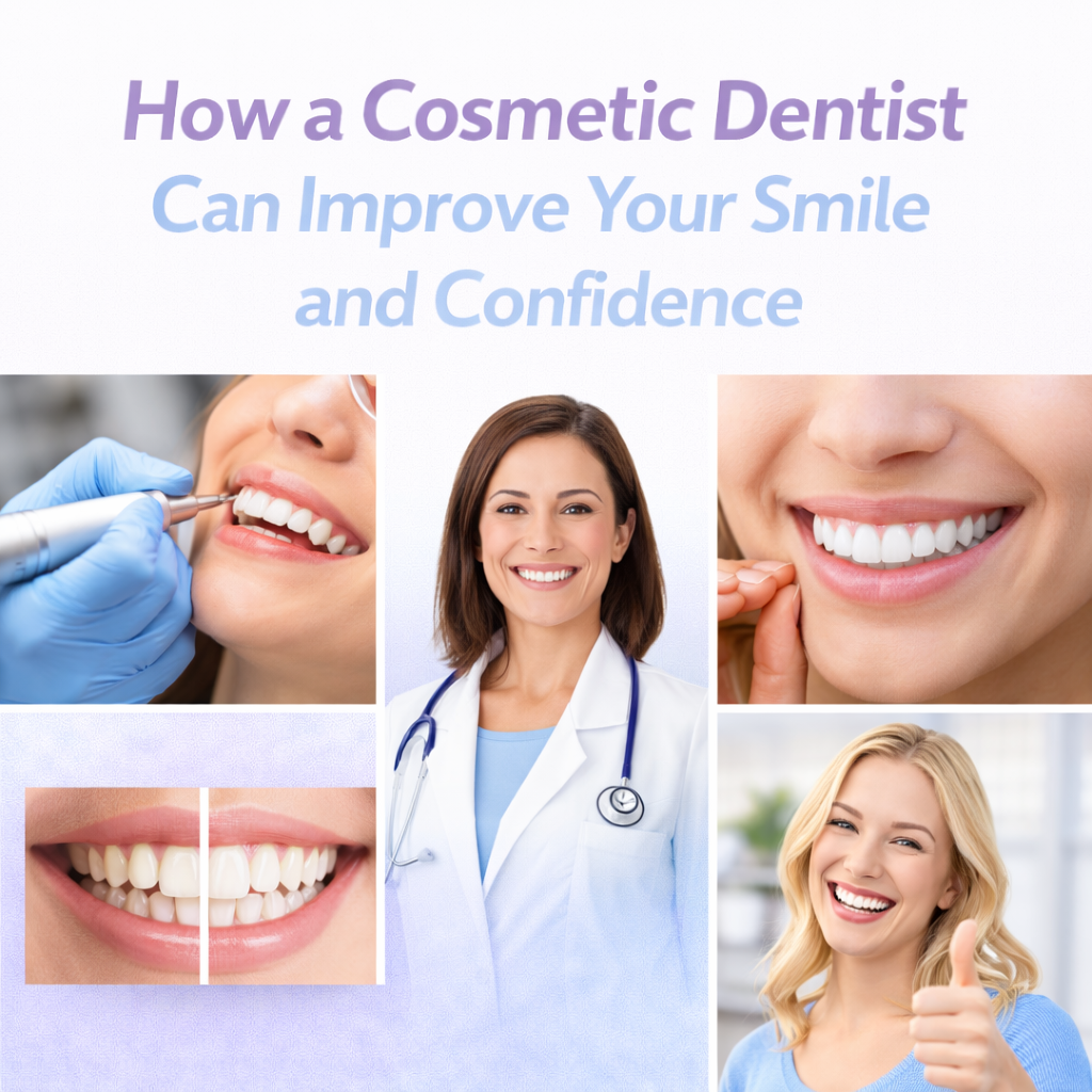 How a Cosmetic Dentist Can Improve Your Smile and Confidence