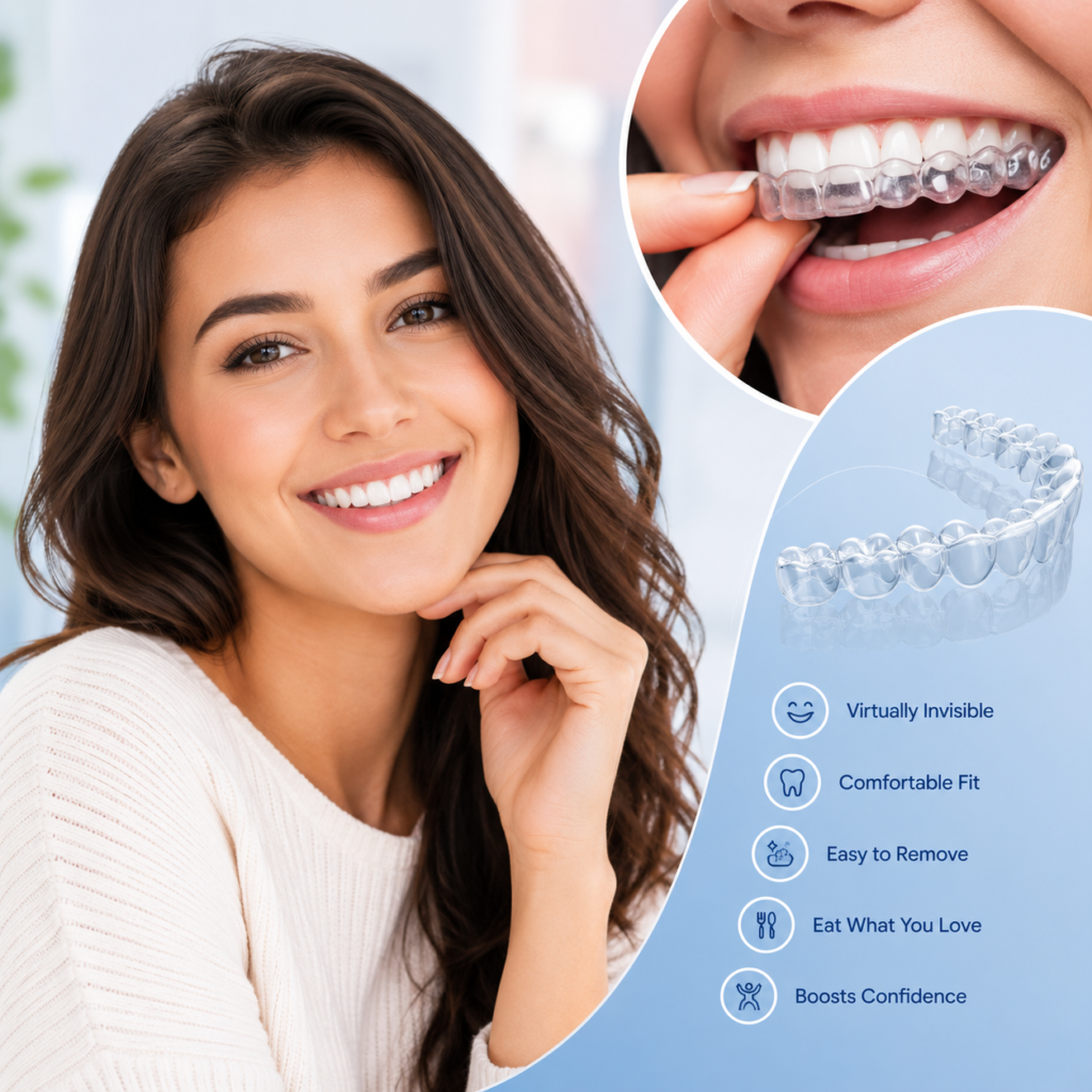 Why Choose Invisible Braces for a Confident Smile?